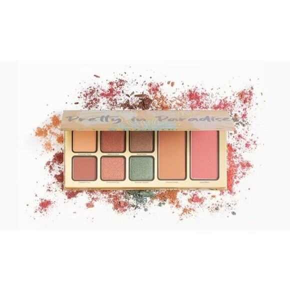 Violet Voss Pretty in‎ Paradise All in One Face & Eyeshadow Palette - Picture 1 of 11